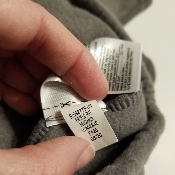 Gap nwot boys Medium 8-10 super soft gray fleece pants - Picture 9 of 12